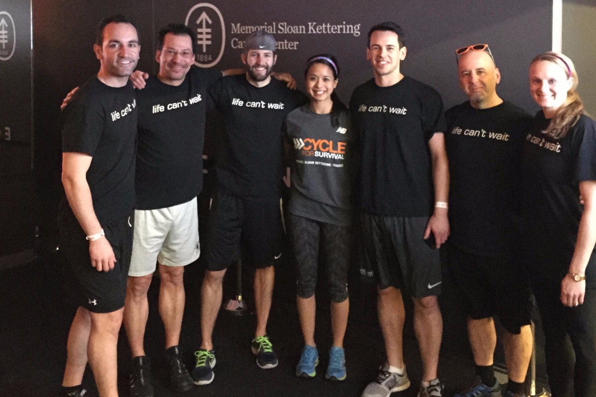 SPEAR's Physical Therapy team joins Cycle for Survival to support the Memorial Sloan Kettering Cancer Center
