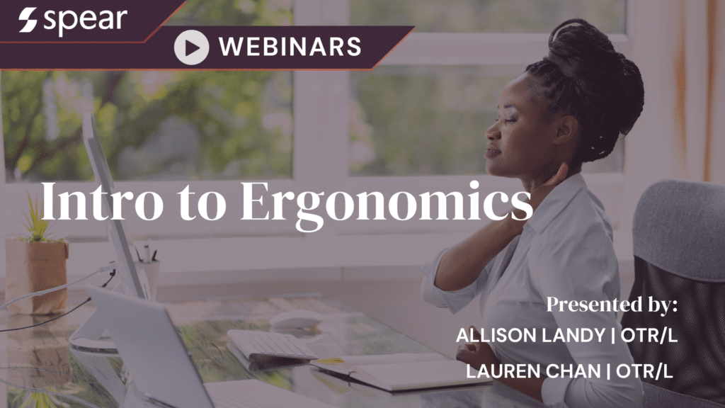 Intro to Ergonomics