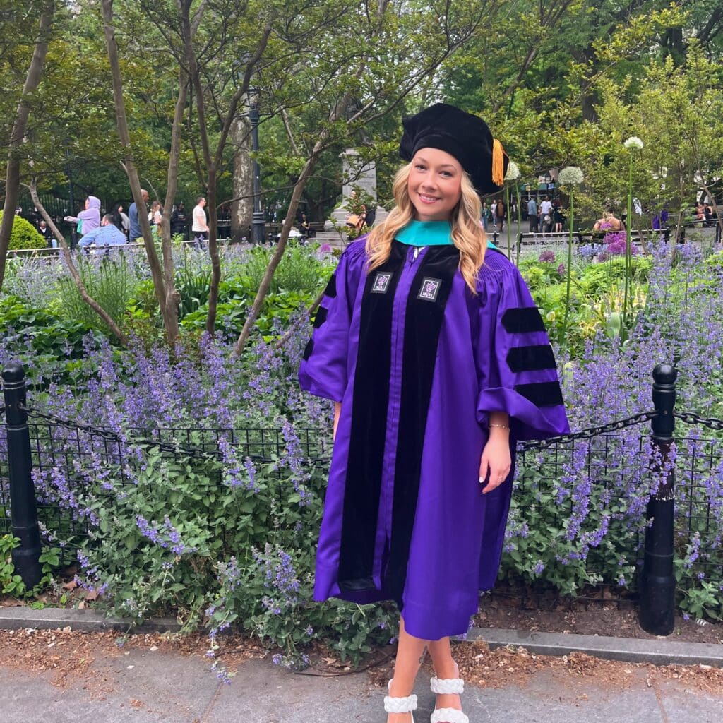 Alexandra Petersen graduation photo